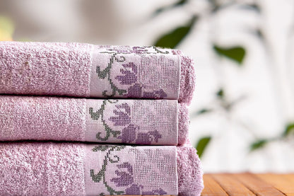 Embroidered Turkish Towel with Unique Ethnic Design