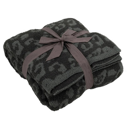 Leopard Print Fleece Blankets, Super Soft and Comfortable Lightweight Blanket