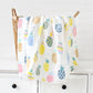 Bamboo Cotton Baby Receiving Blanket | Wrap Blanket