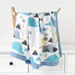 Bamboo Cotton Baby Receiving Blanket | Wrap Blanket