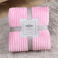 Fleece Plaid Soft Cover Throw Blankets | Warm Stitch Fluffy Blanket