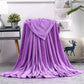 Soft Warm Coral Fleece Throw Blanket