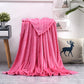 Soft Warm Coral Fleece Throw Blanket